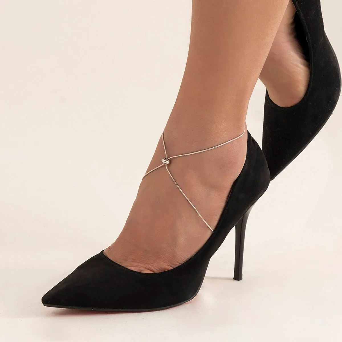 Dainty Adjustable Barefoot Sandal Foot Chain Anklet