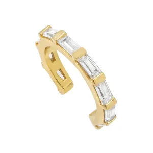 Dainty Baguette Ear Cuff