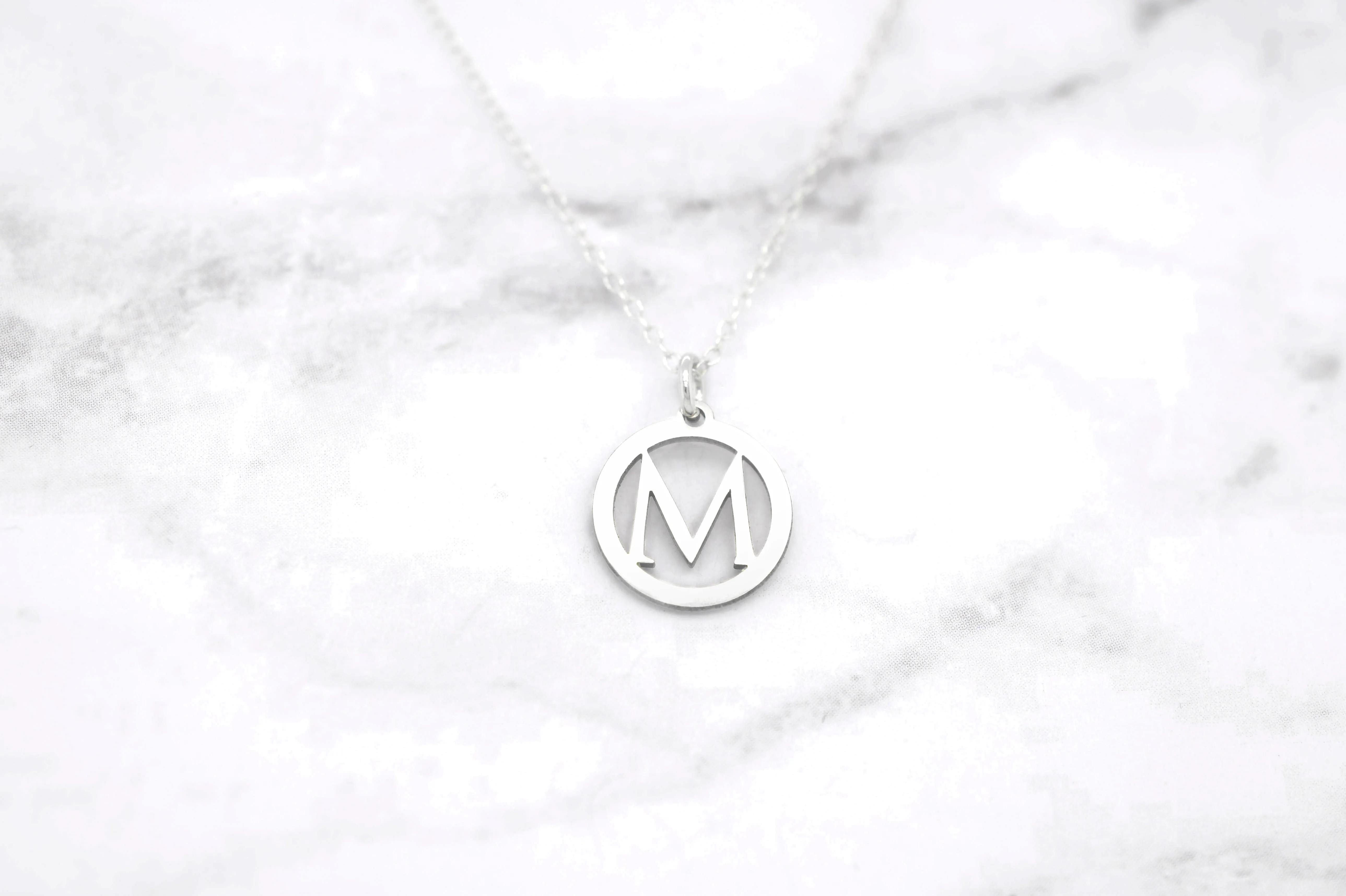 Dainty Initial Necklace