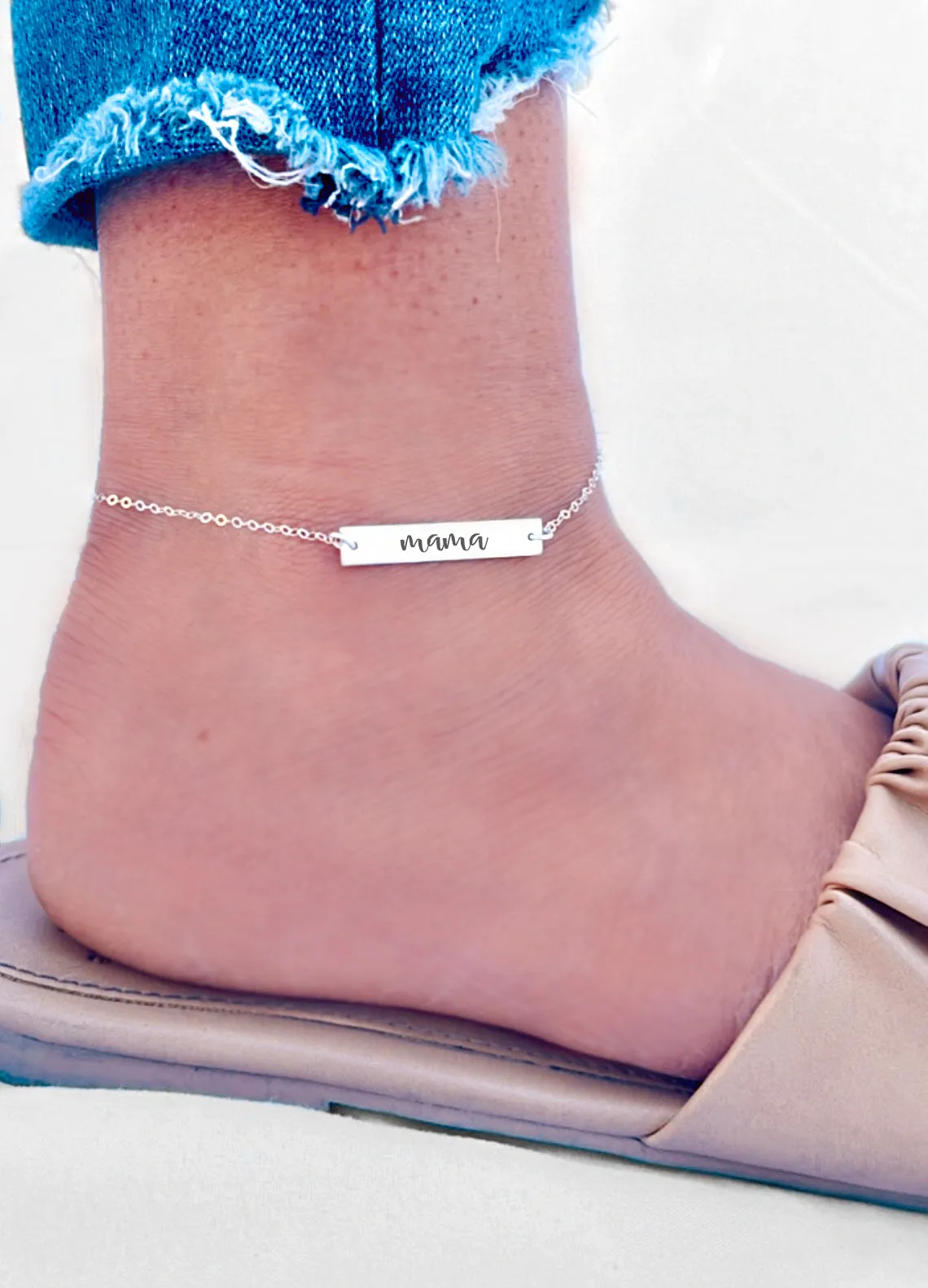Dainty Mama Anklet