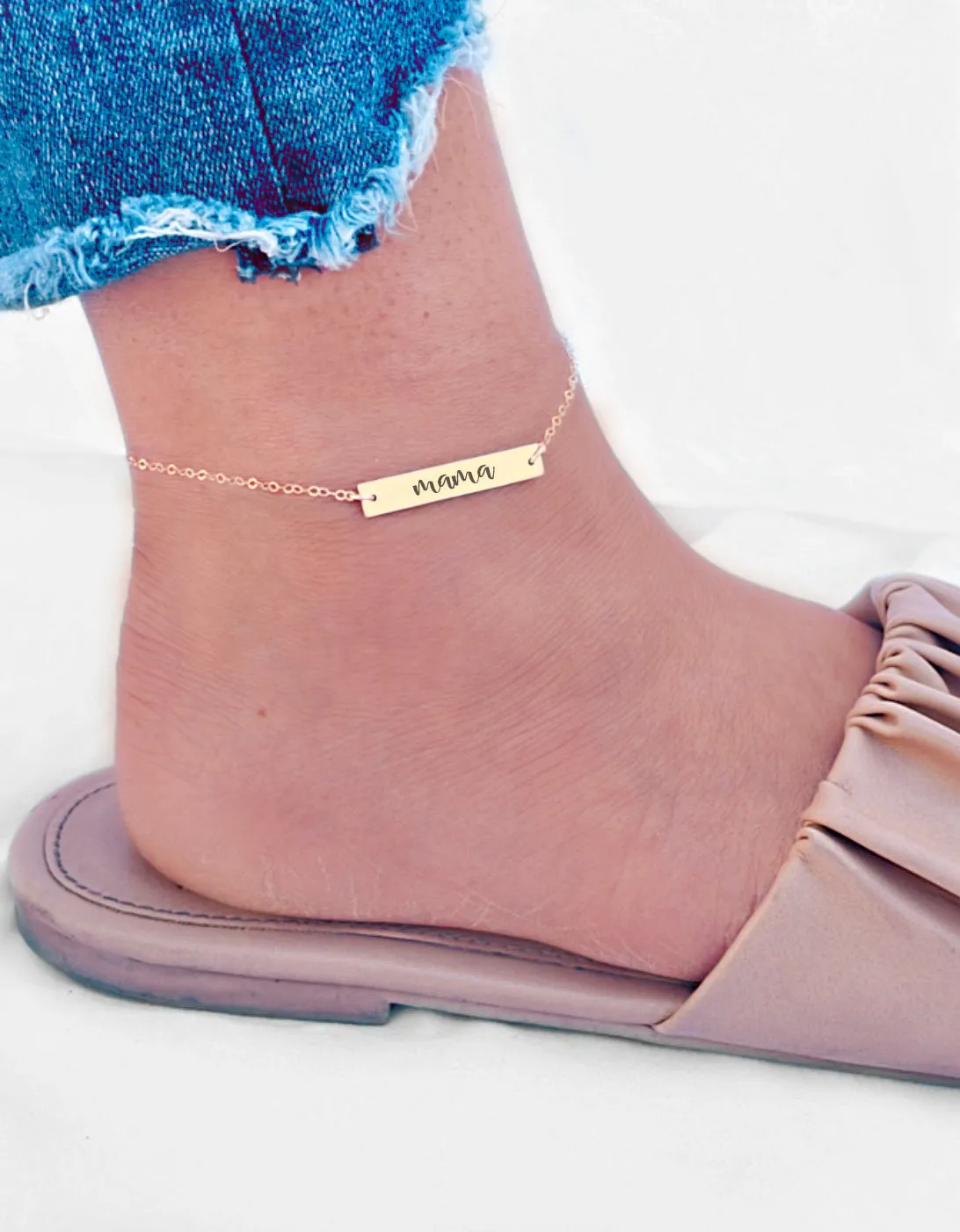 Dainty Mama Anklet