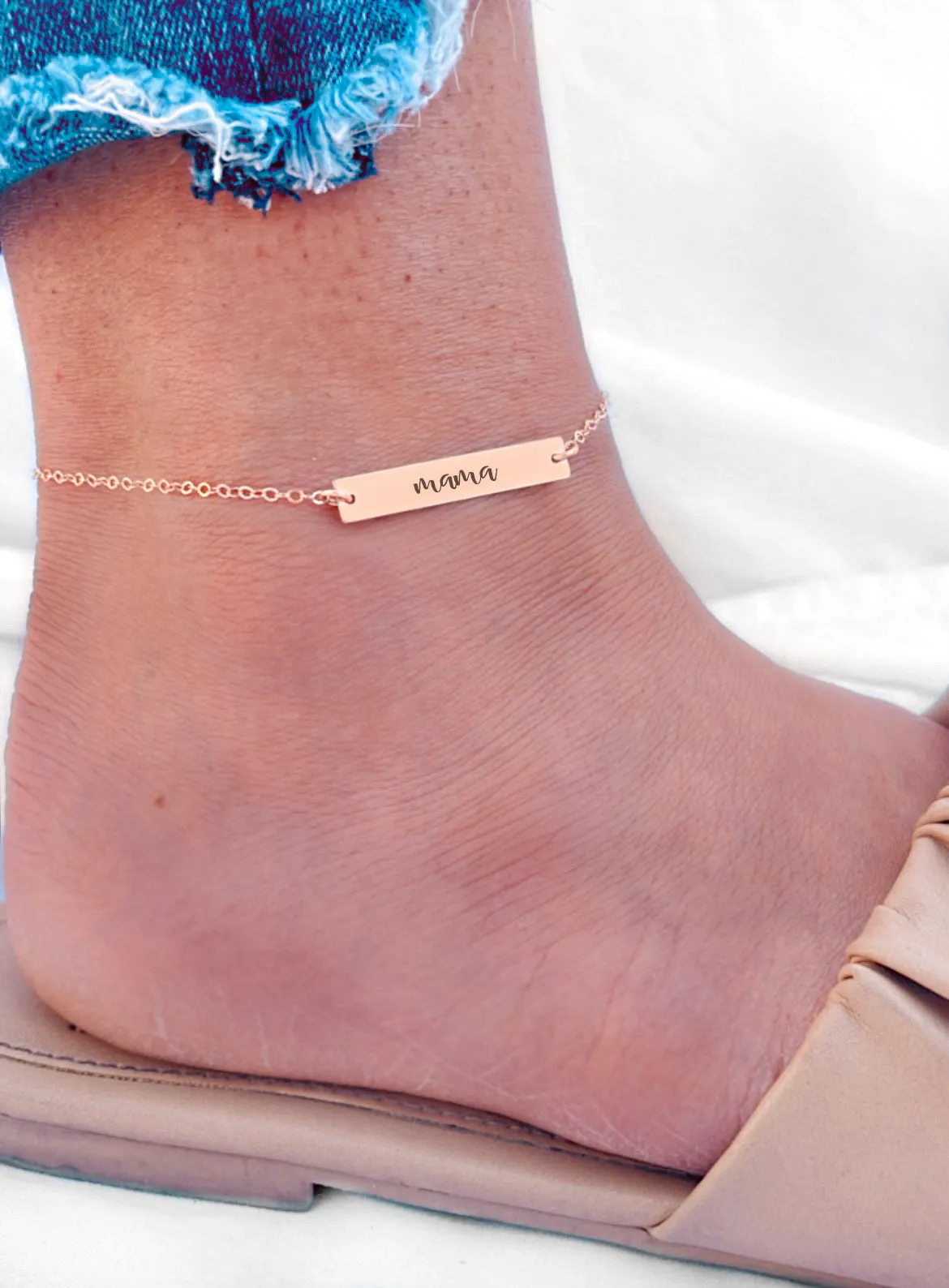 Dainty Mama Anklet