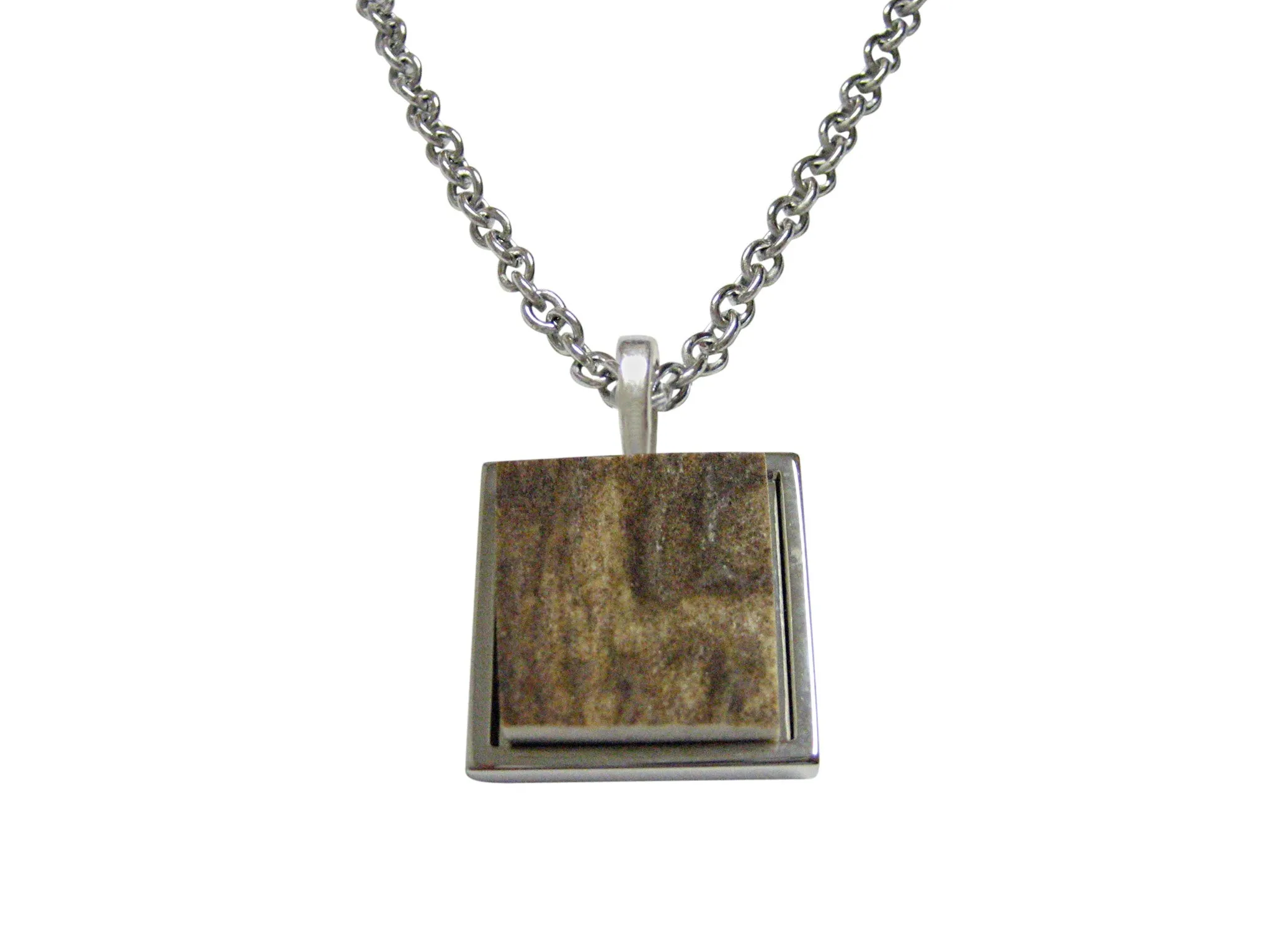 Deer Antler Pendant Necklace