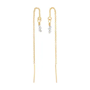 Diamond Ear Threaders