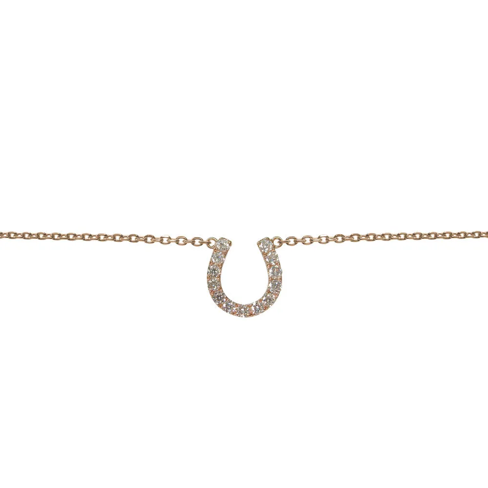 Diamond Horseshoe Bracelet