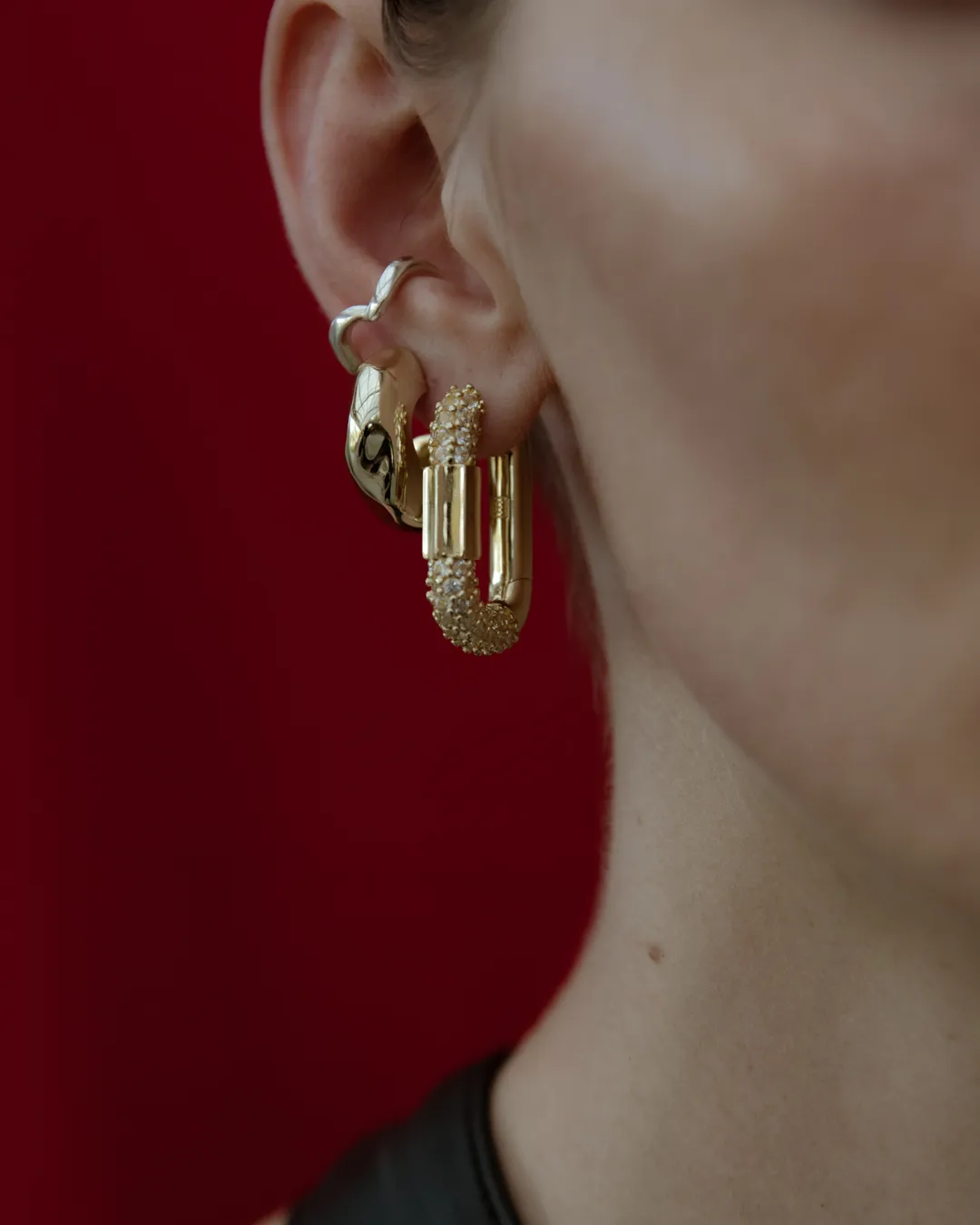 Disengage Gemstone Hoops
