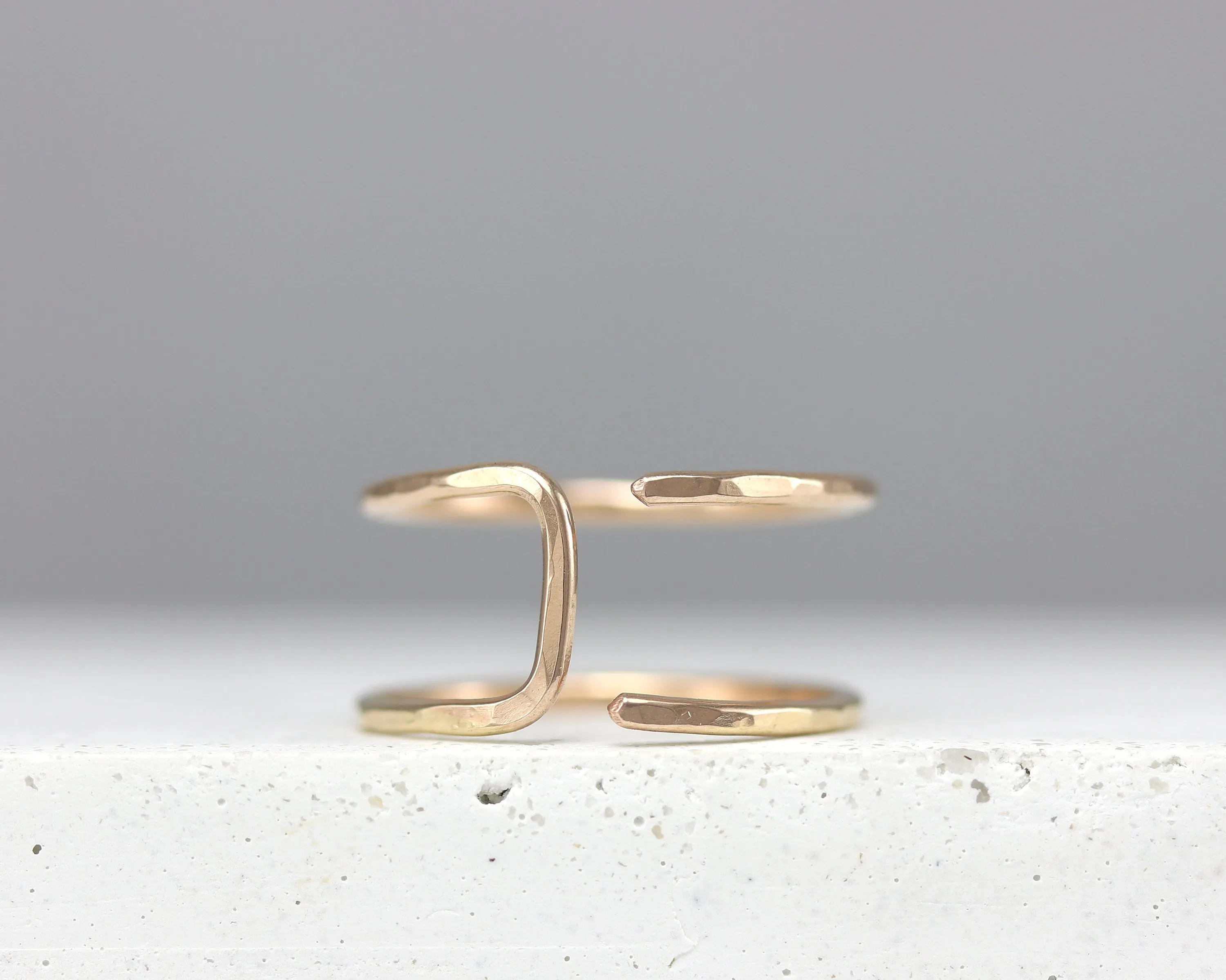Double Band Toe Ring