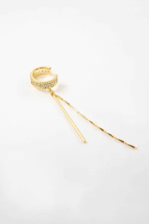 Drop the Bar Ear Cuff Earrings