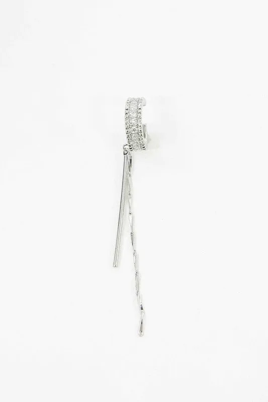 Drop the Bar Ear Cuff Earrings