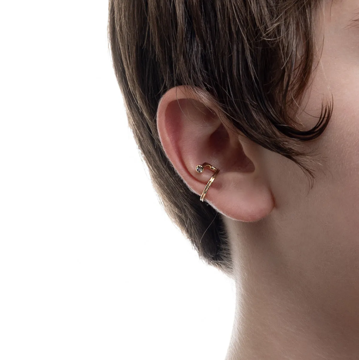 DROSERA Diamond Ear Cuff