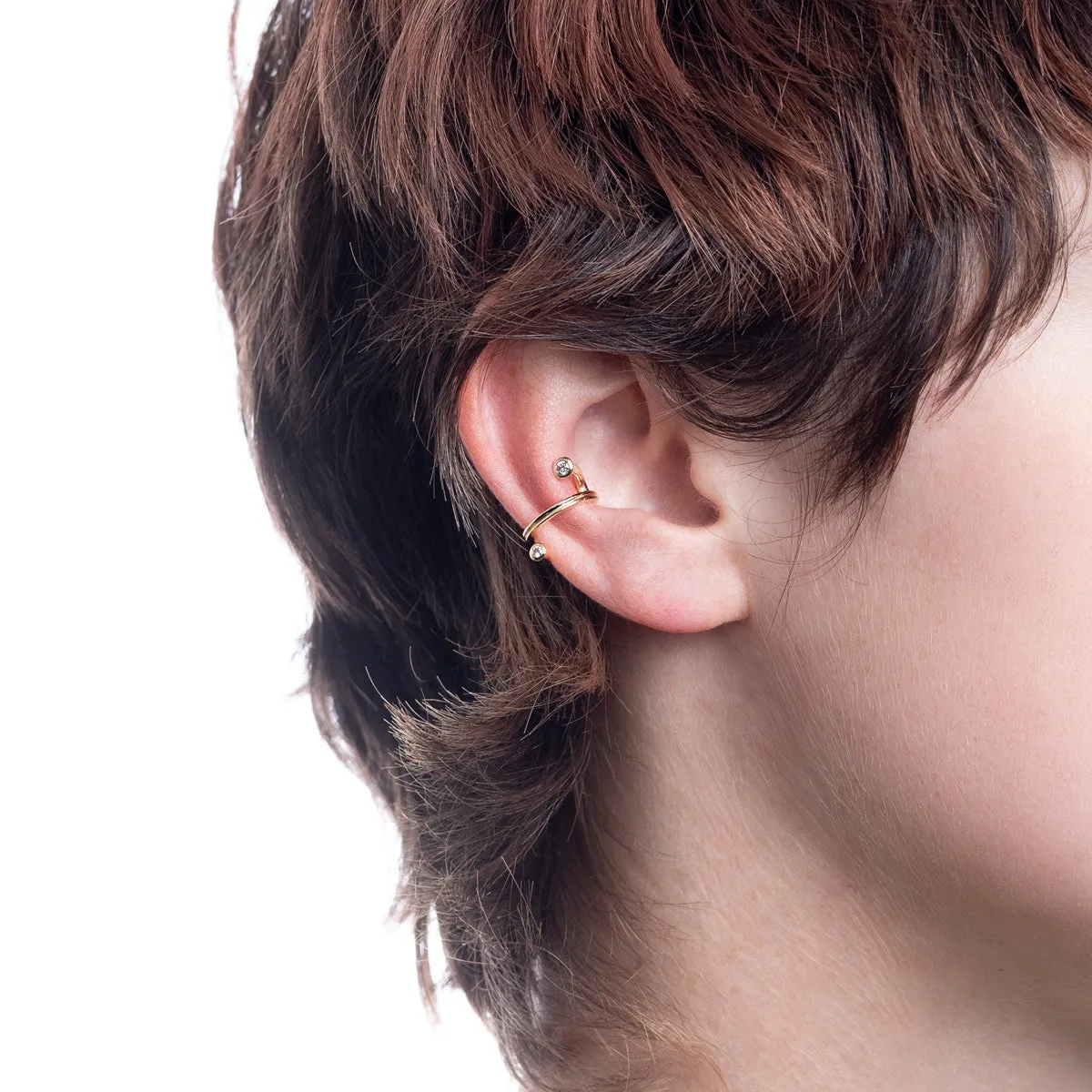 DROSERA Diamond Ear Cuff