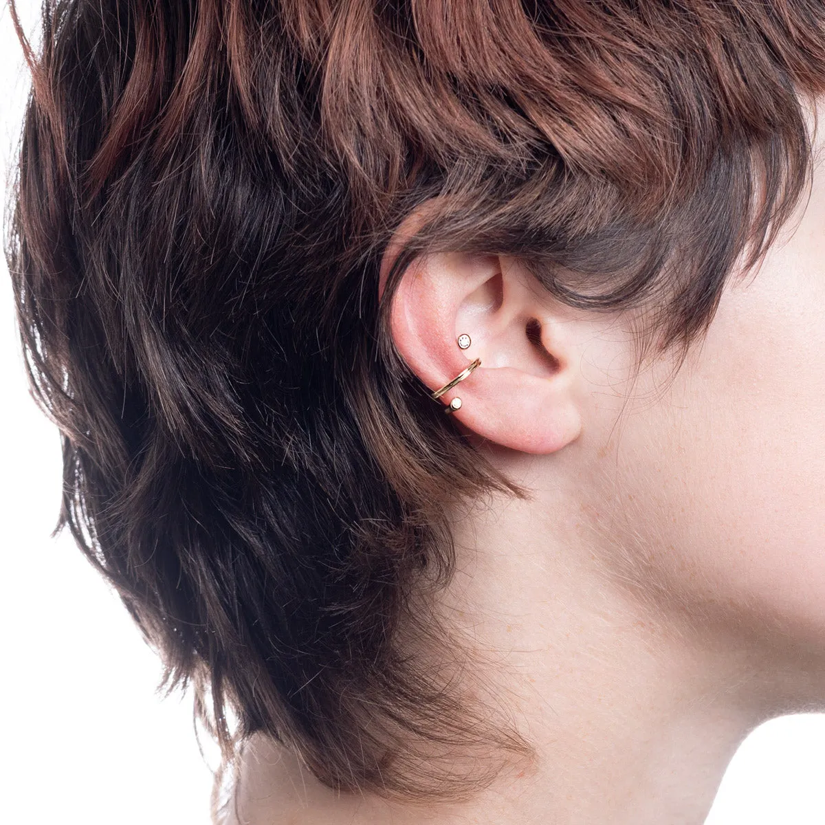 DROSERA Diamond Ear Cuff