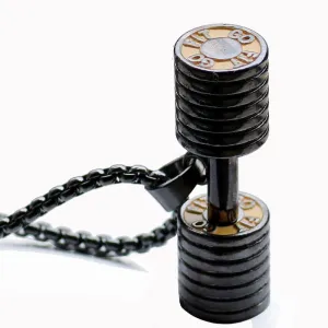 Dumbbell Necklace