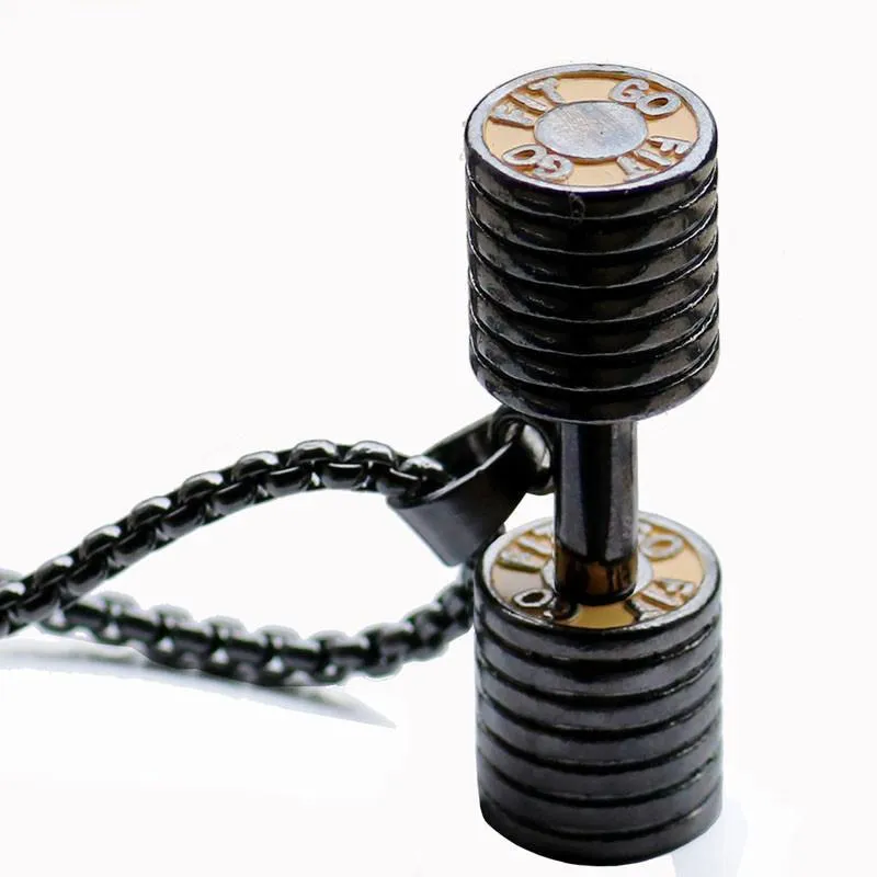Dumbbell Necklace