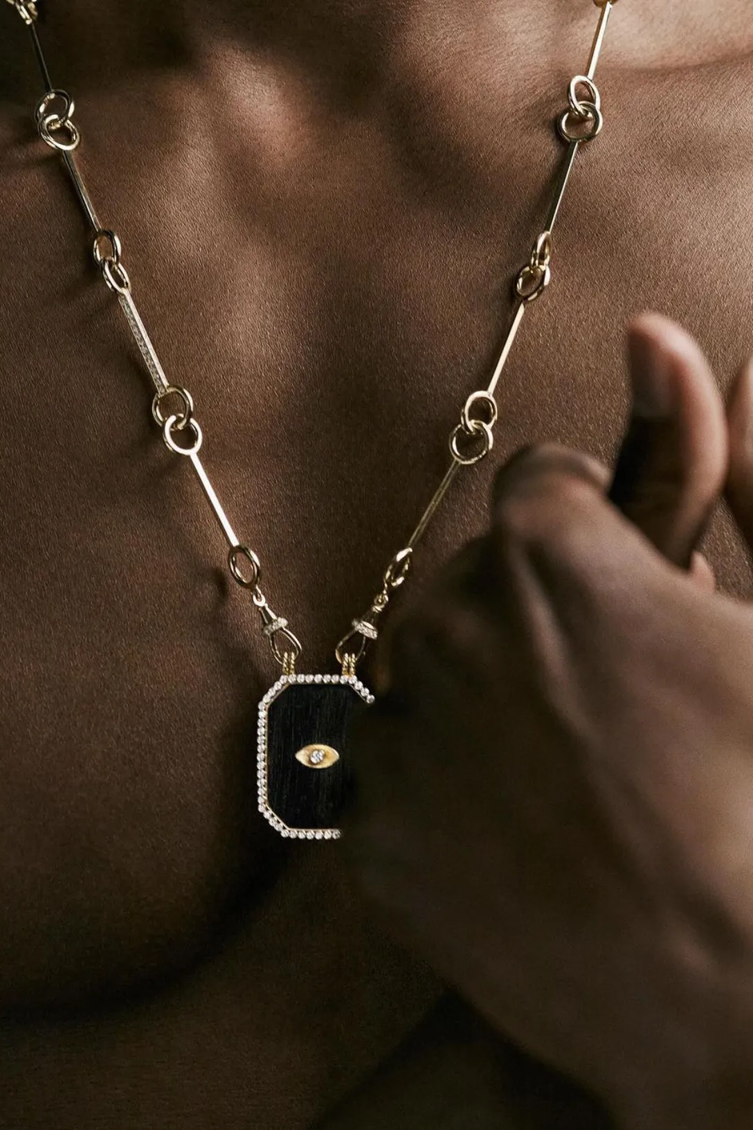 Ebony Eye Scapular