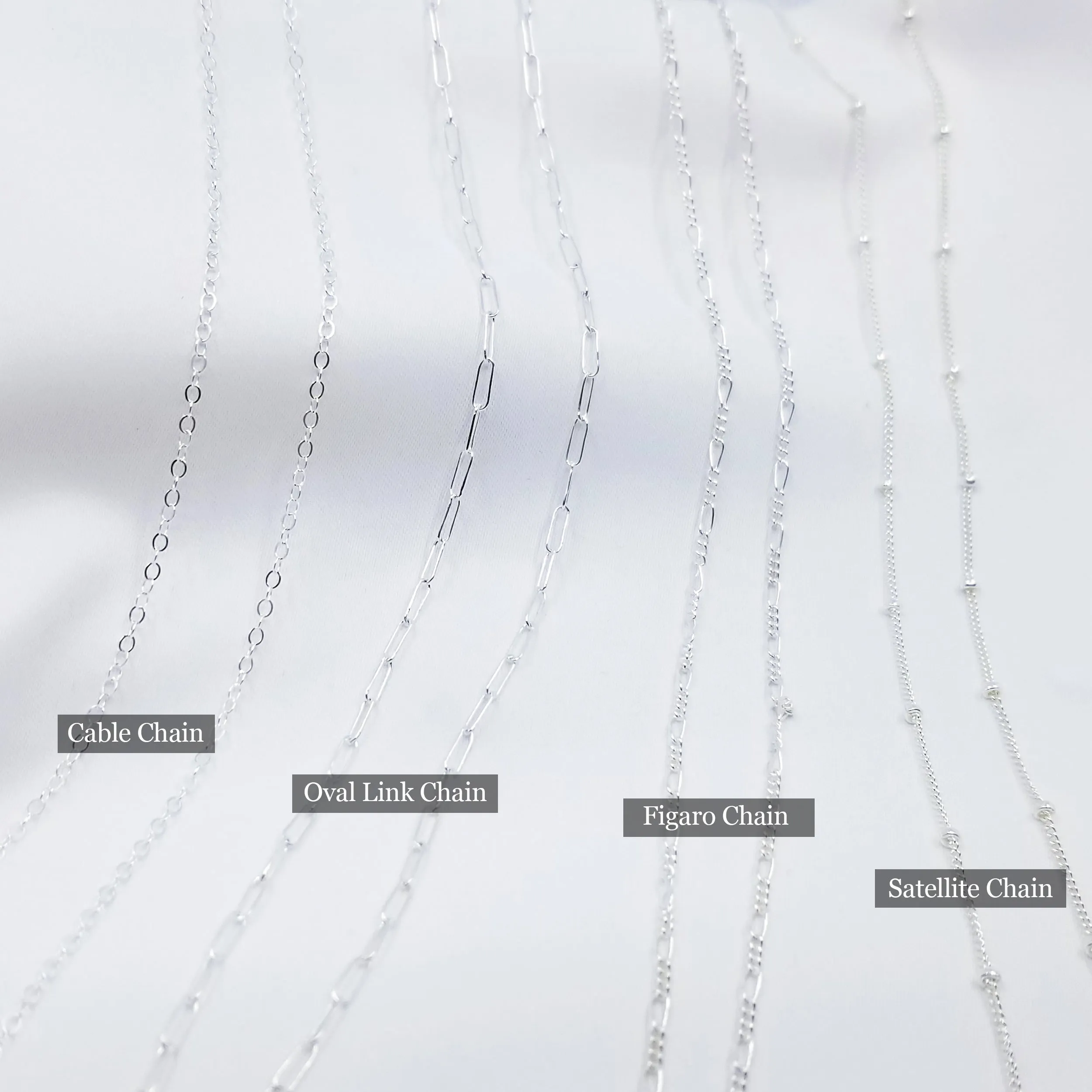 Ellie Sterling Silver Birth Flower Personalized Necklace