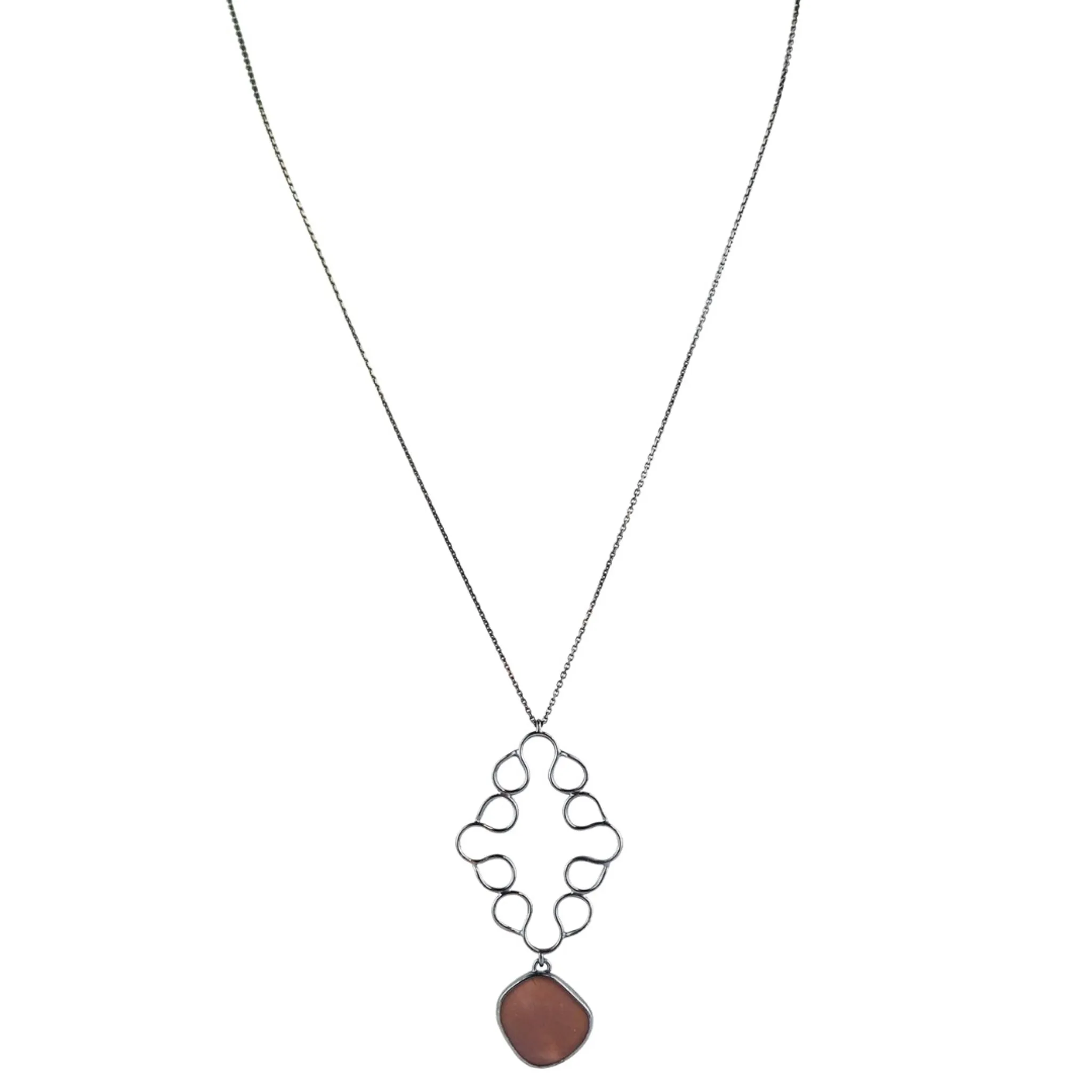 Emily Rogstad Bent Link Moonstone Pendant