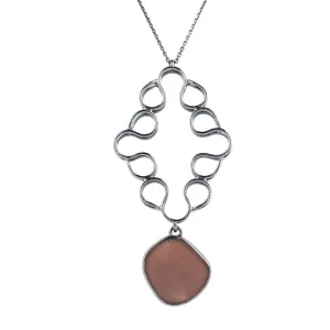 Emily Rogstad Bent Link Moonstone Pendant