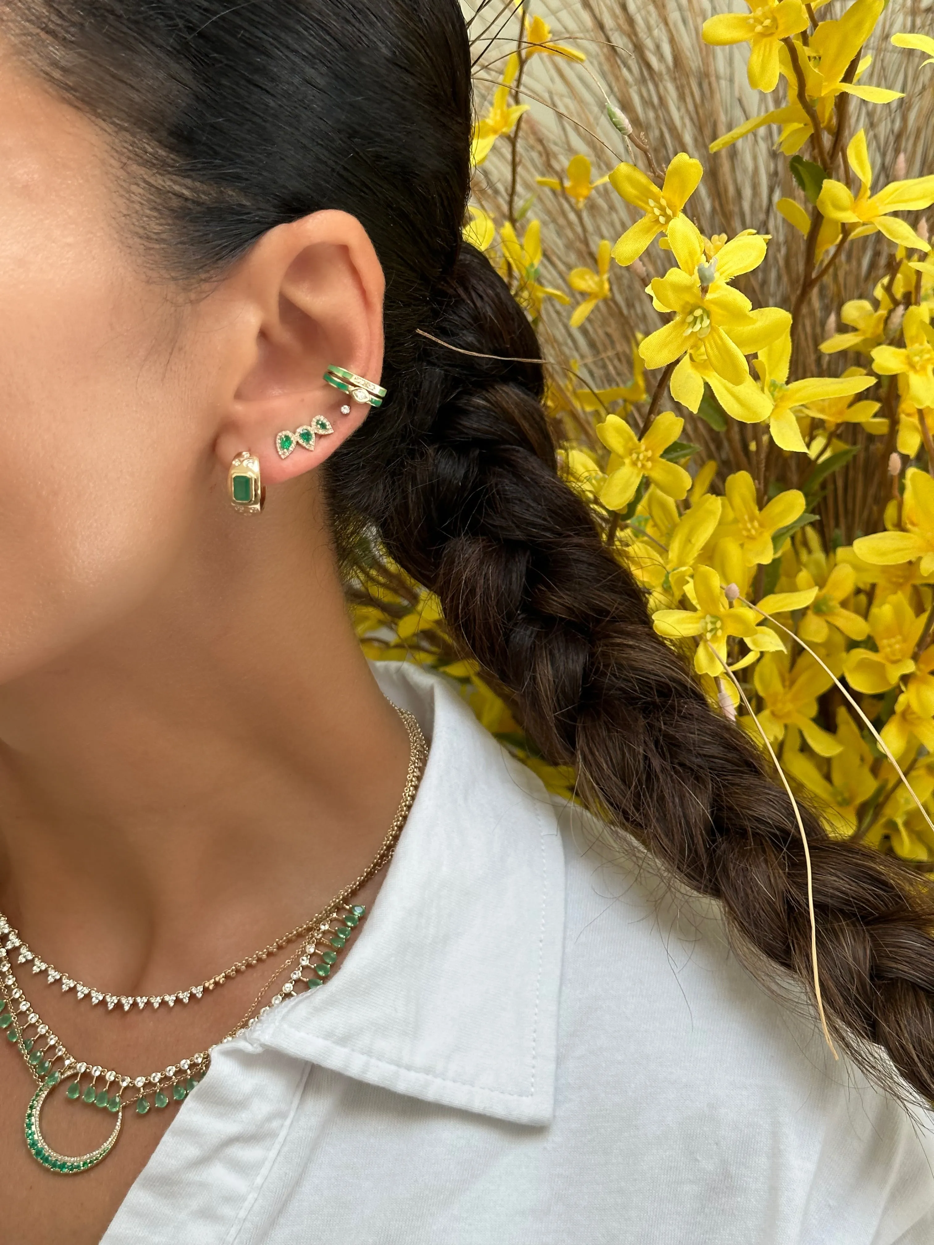 Enamel Ear Cuff
