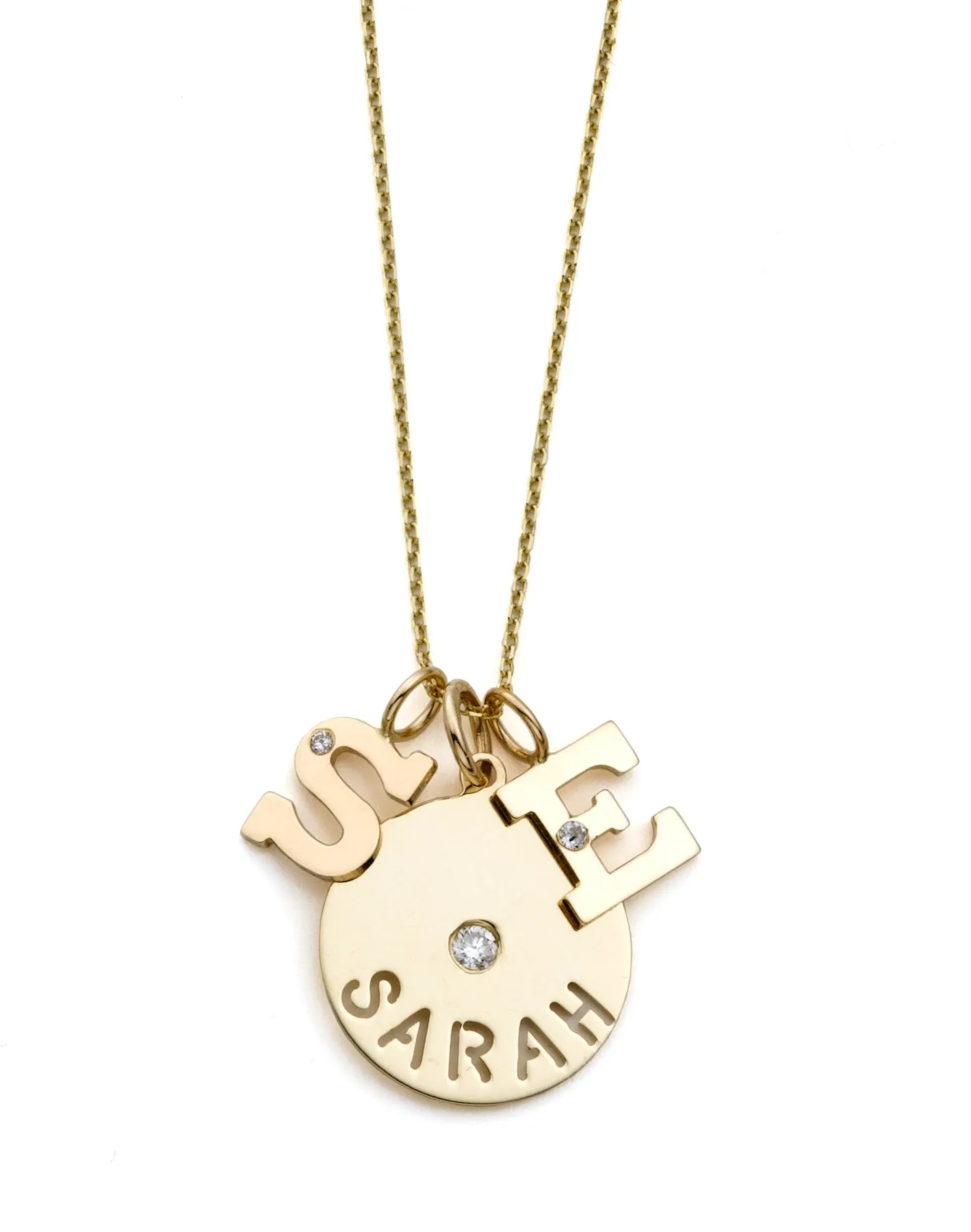EVA NAME NECKLACE