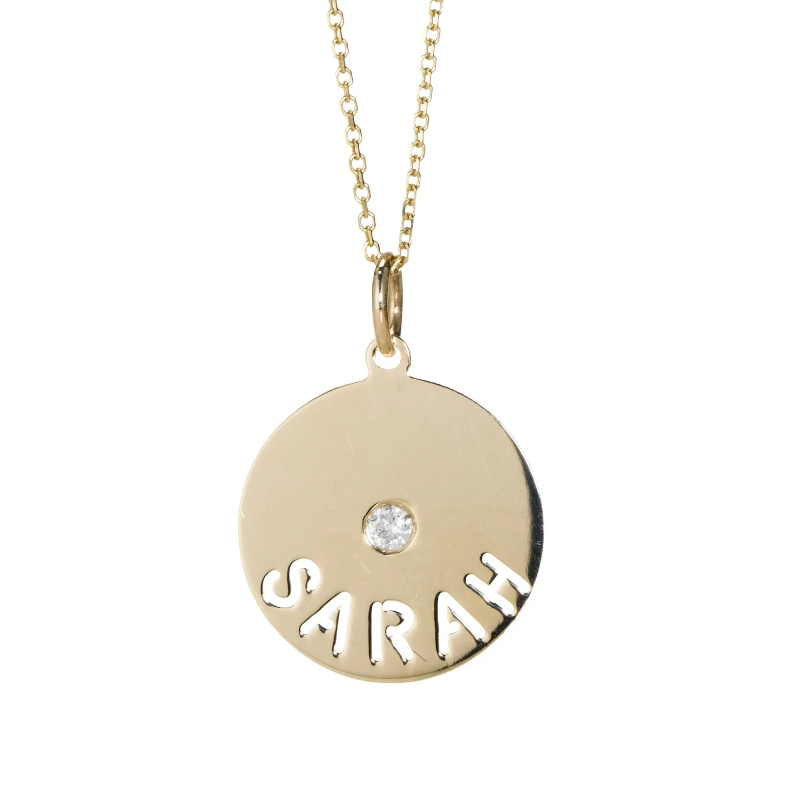 EVA NAME NECKLACE