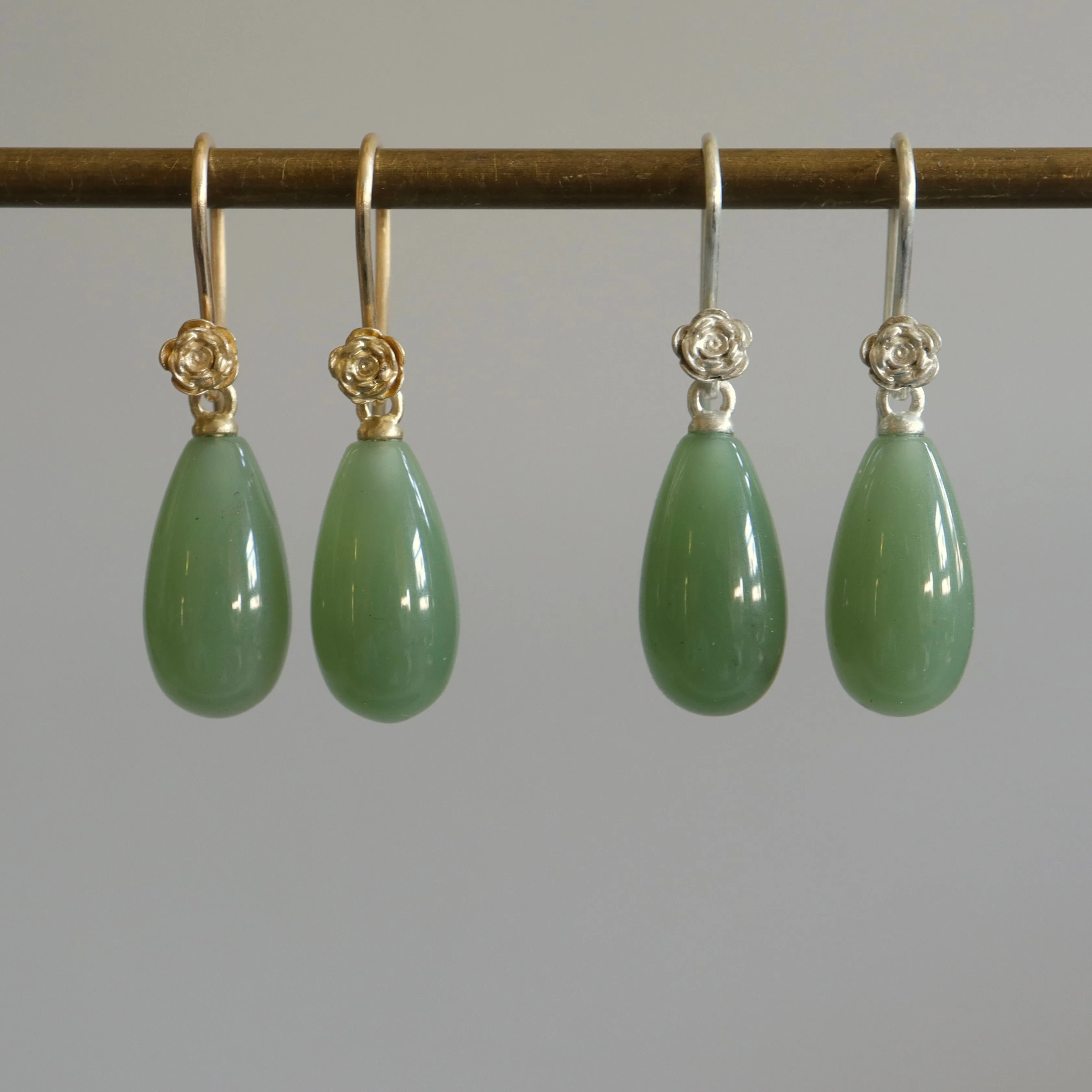 Evergreen Jade Garden Earrings
