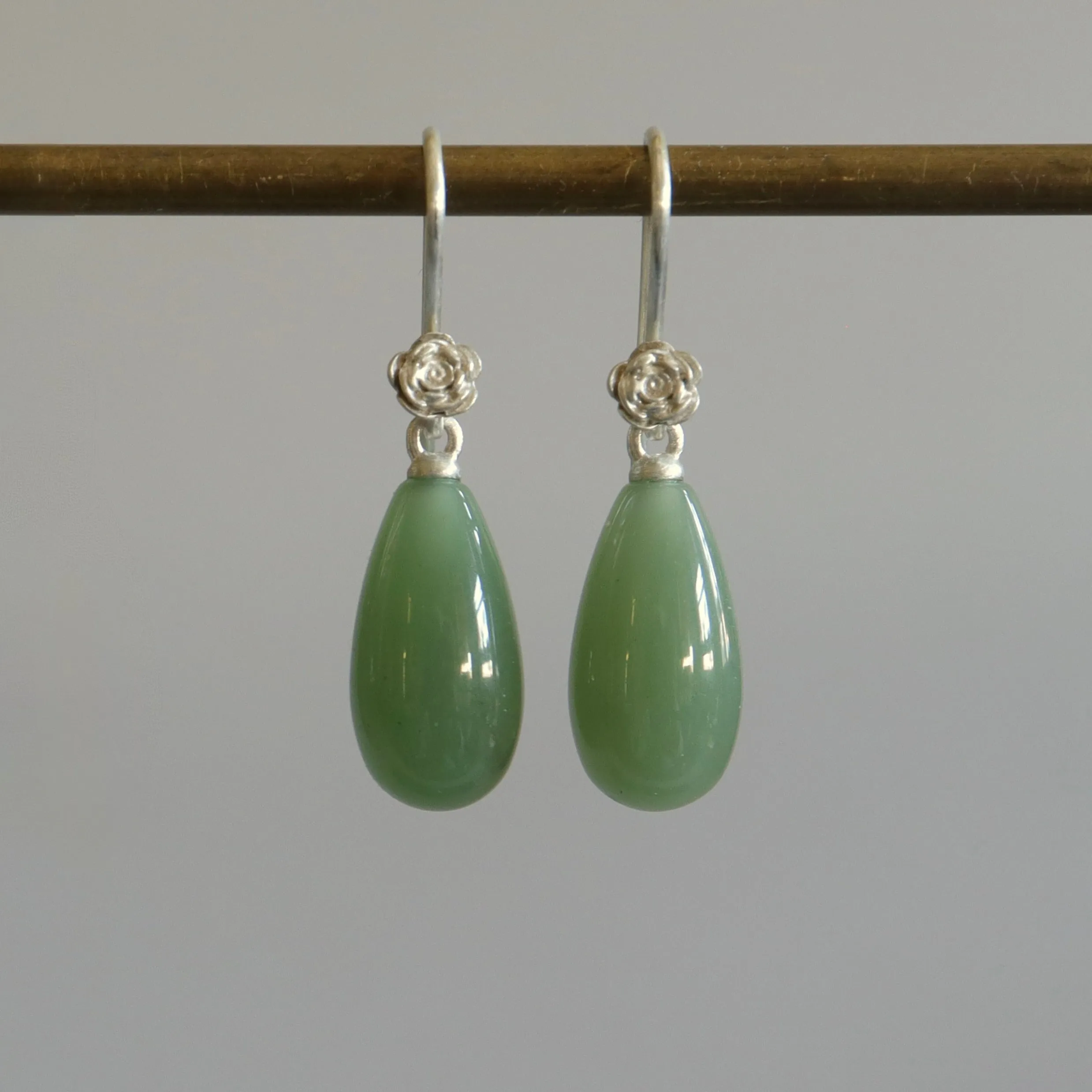 Evergreen Jade Garden Earrings