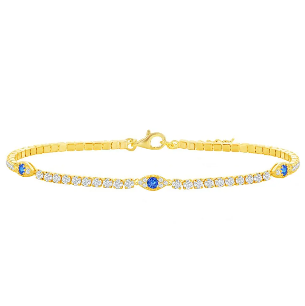 Evil Eye Sparkle Anklet