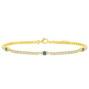 Evil Eye Sparkle Anklet