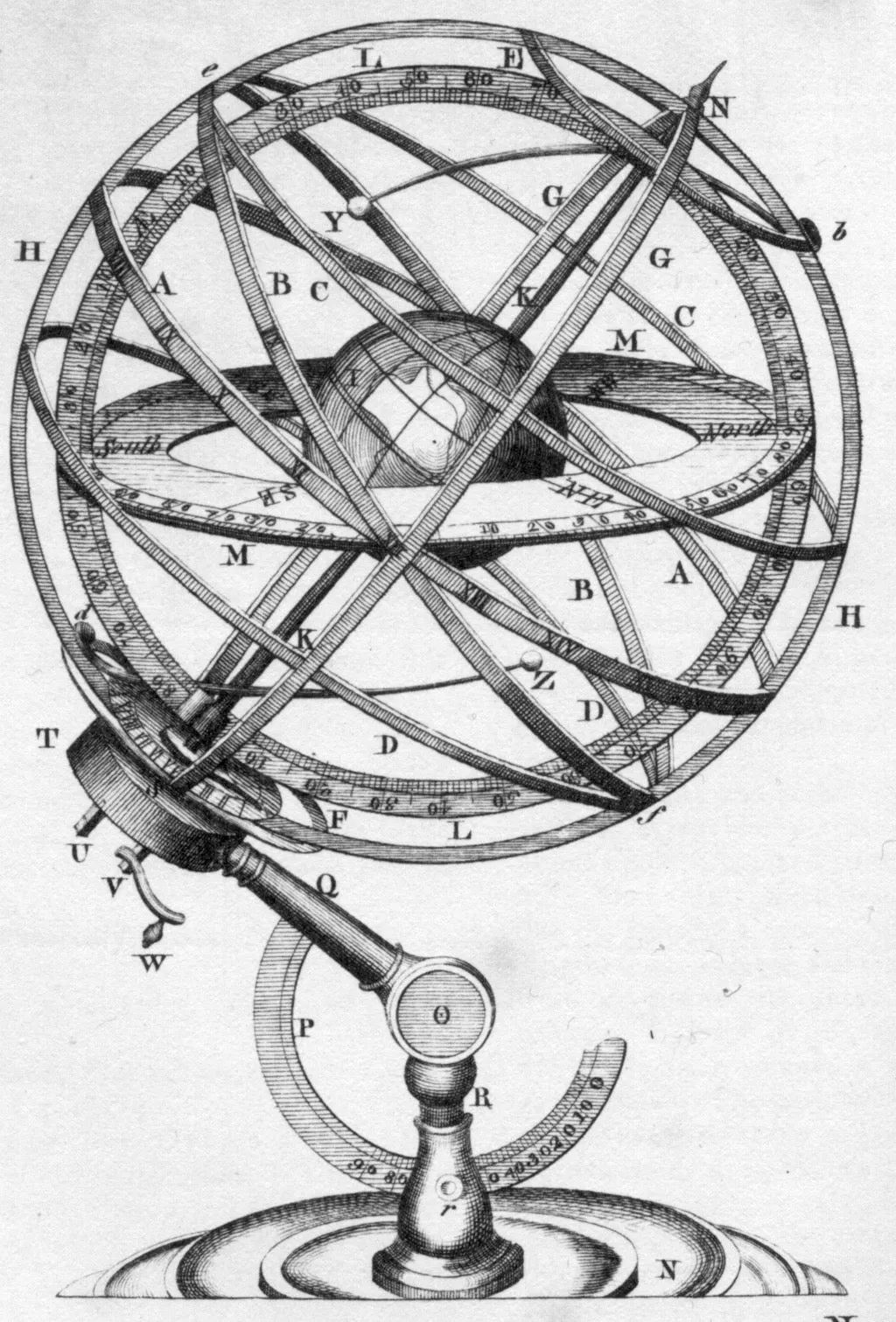 Exceptional Renaissance Revival Armillary Sphere Collar 15ct