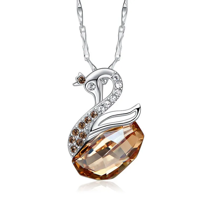 Fashion Swan Shape Necklace
