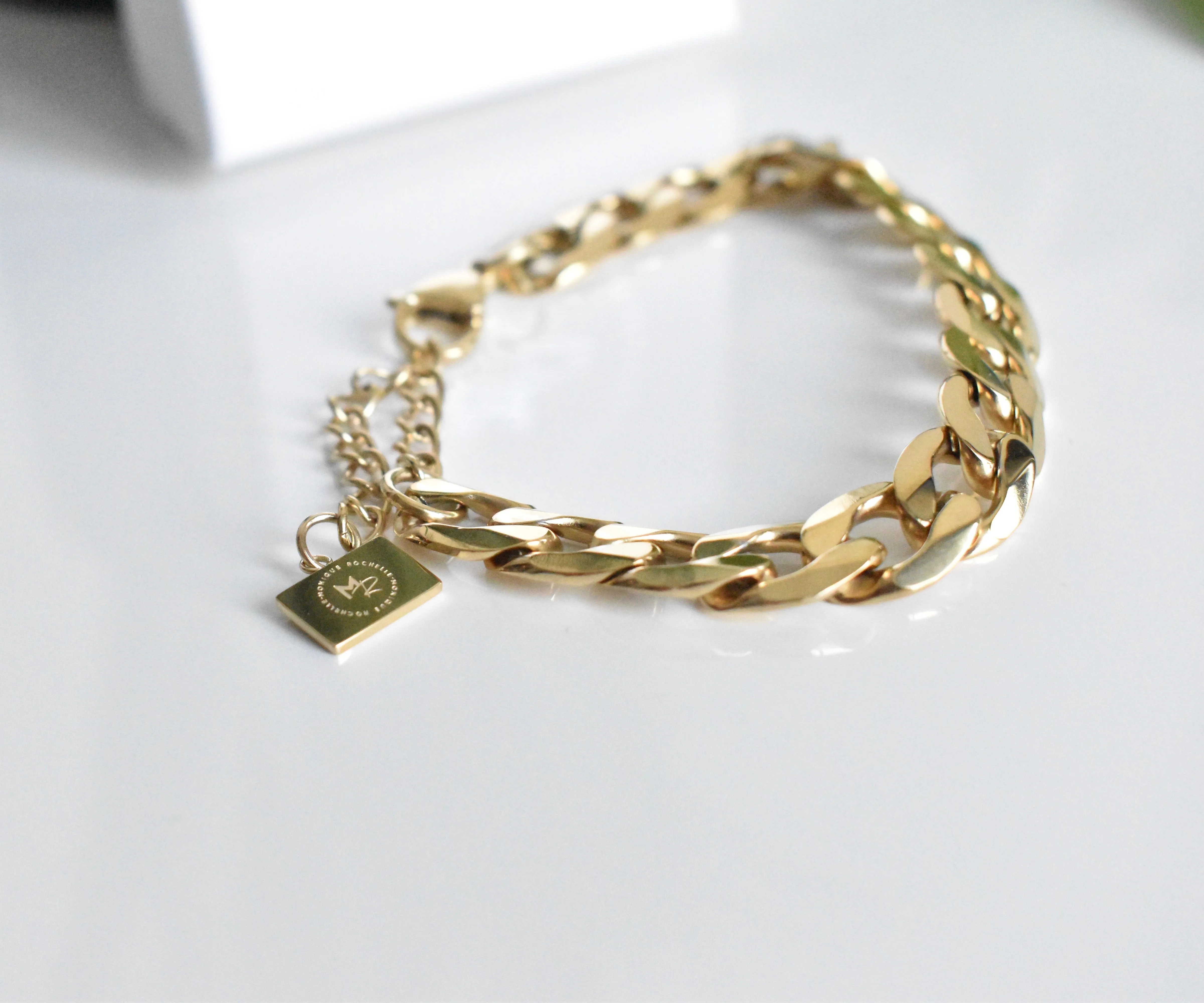 Flat Cuban Chain Anklet
