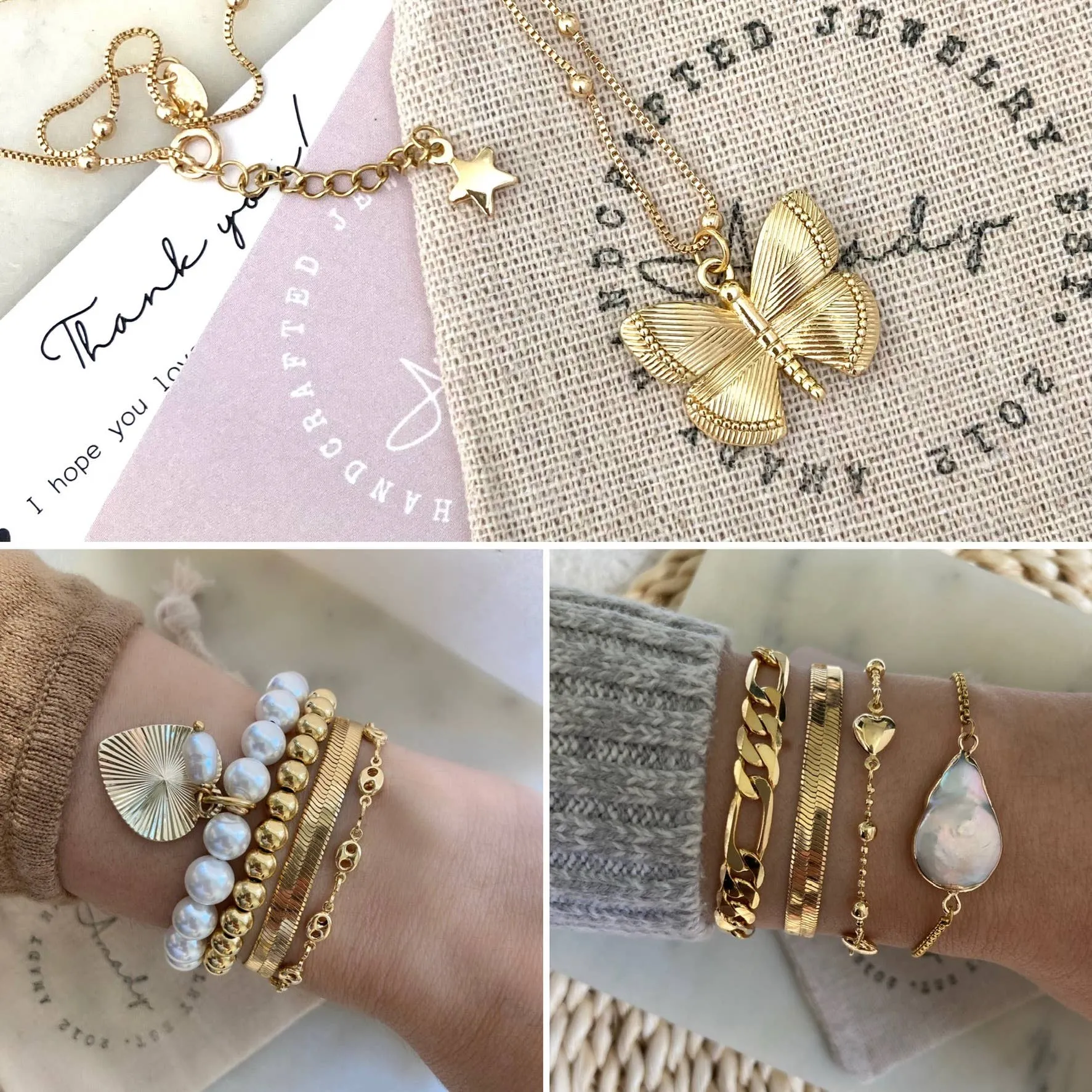 Flat Snake Chain Herringbone Bracelet