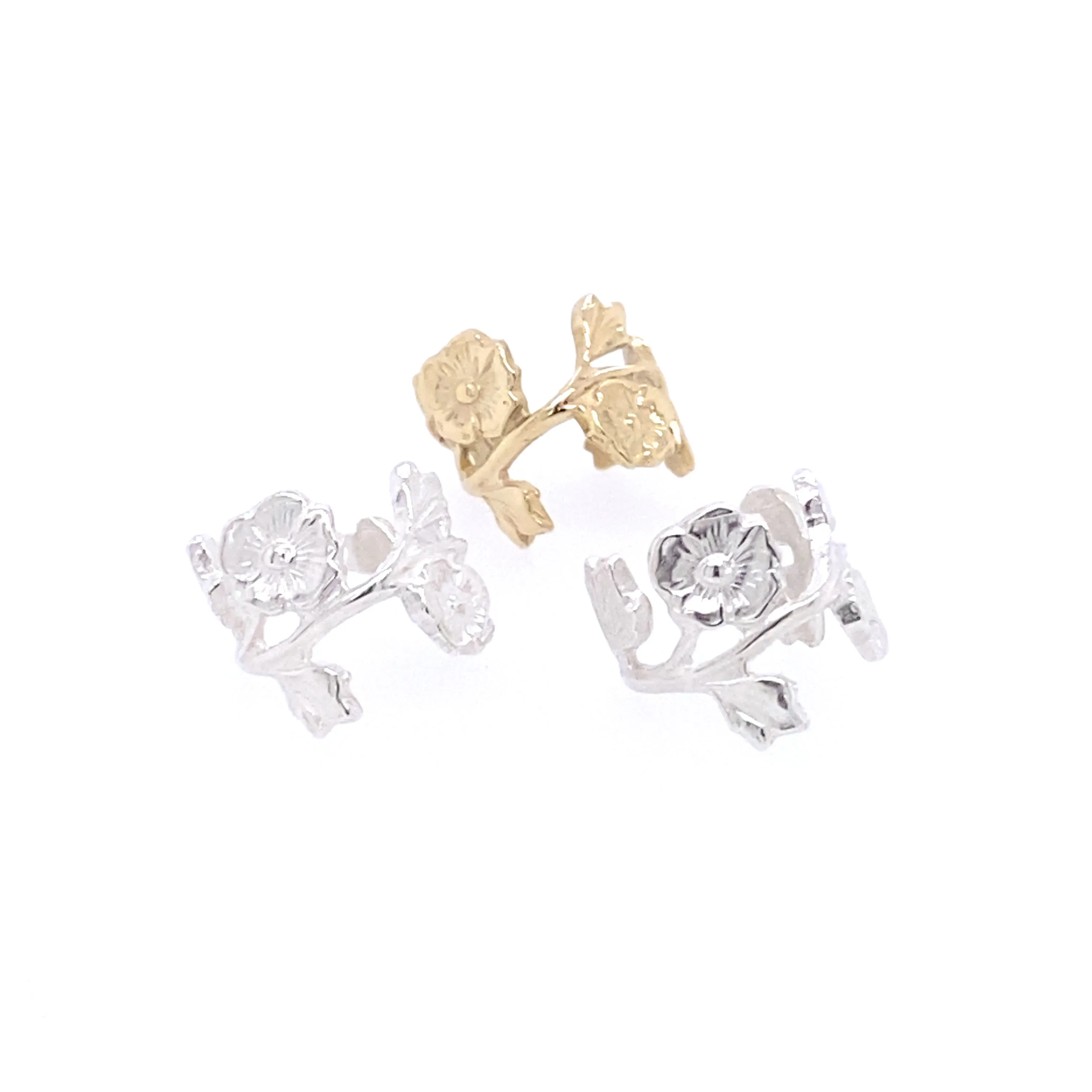 Floral Vine Ear Cuff