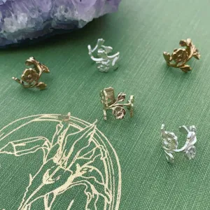 Floral Vine Ear Cuff