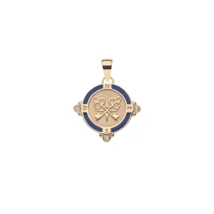Forever Petite Embellished Coin Necklace