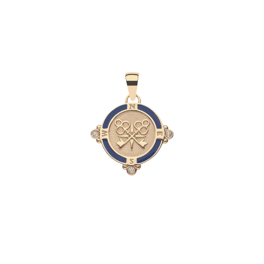 Forever Petite Embellished Coin Necklace
