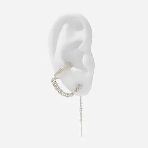 Fragment Ear Threader in Silver