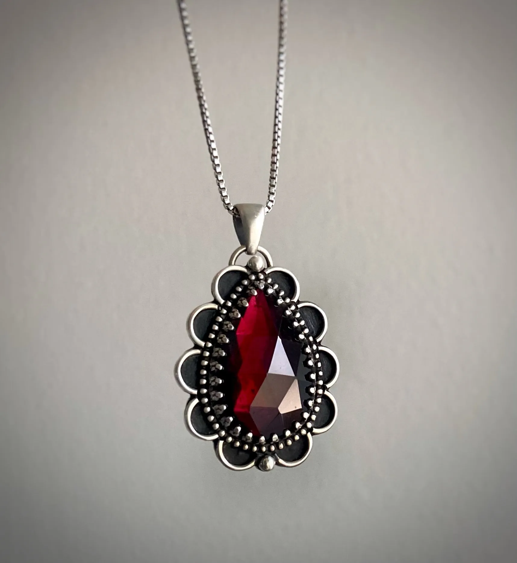 Garnet Pendant
