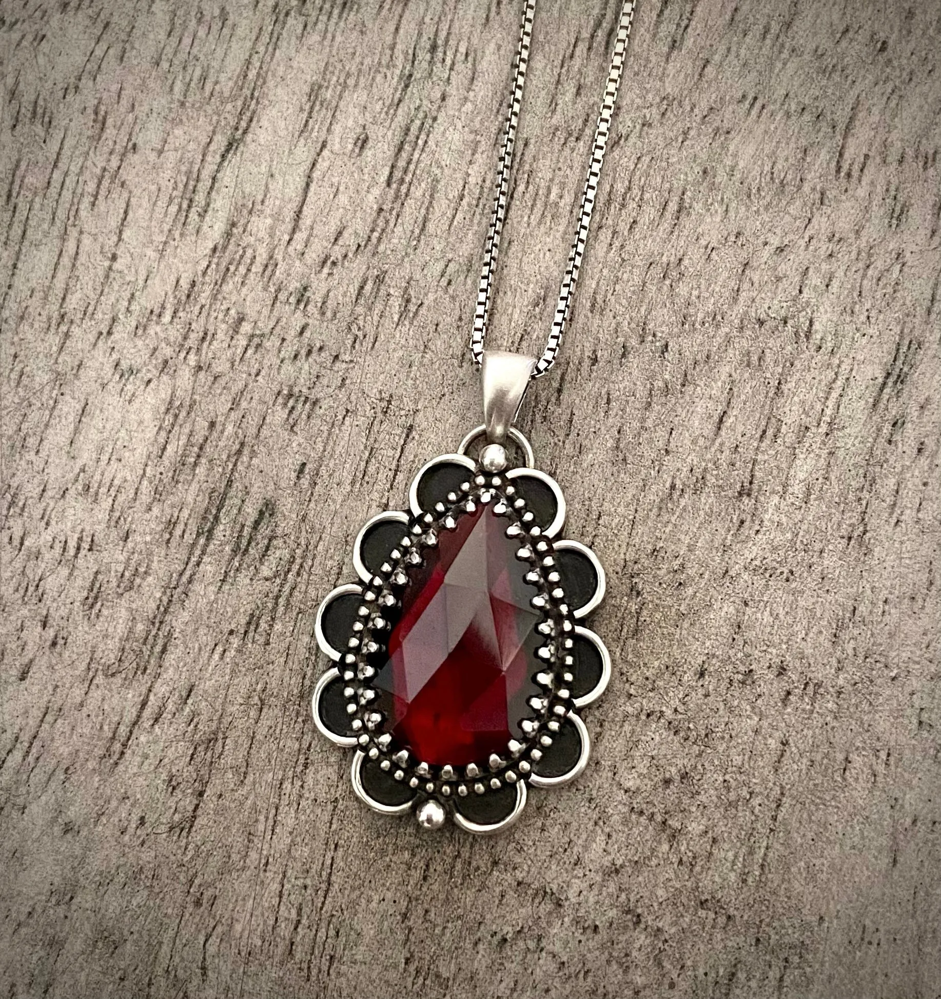Garnet Pendant