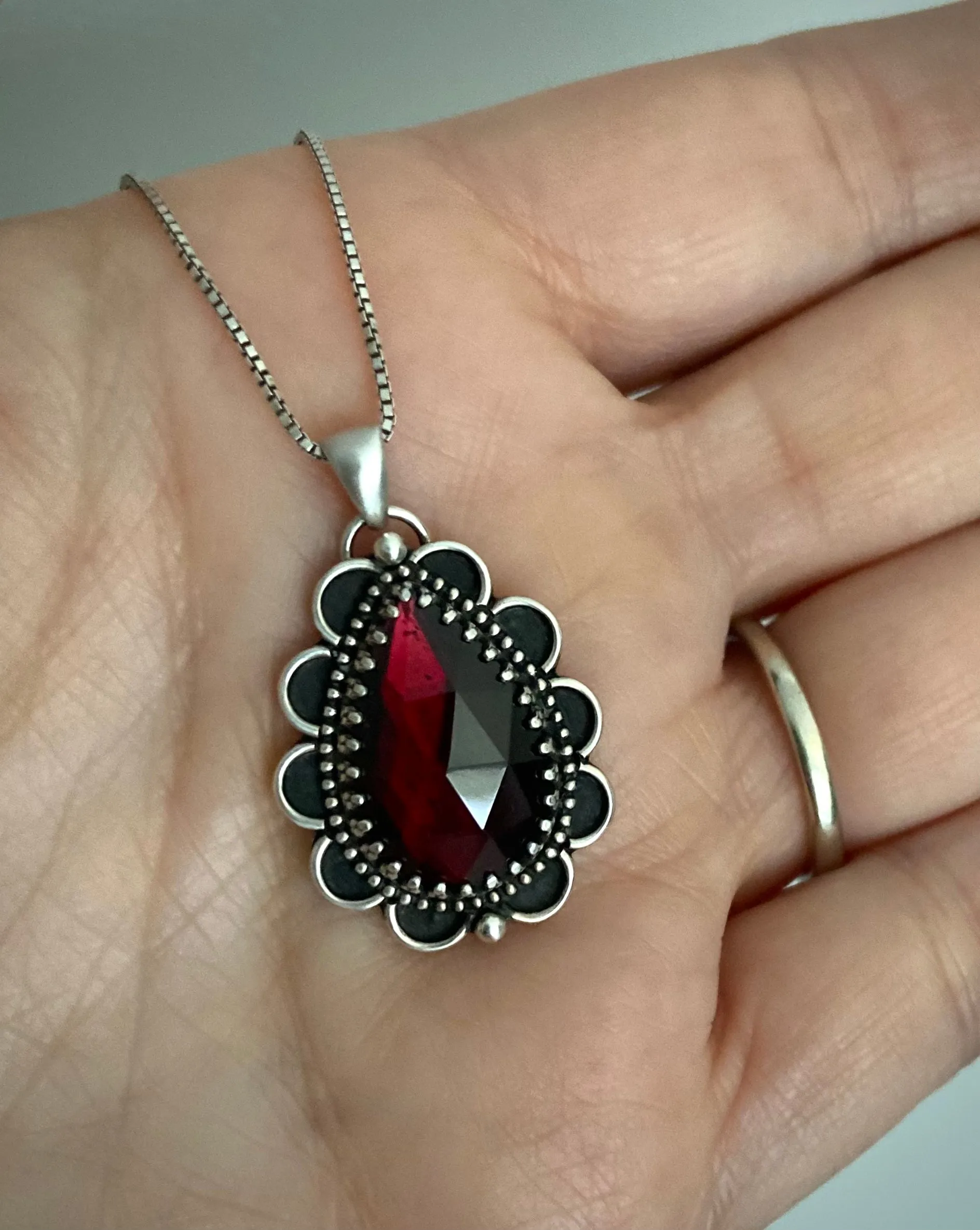 Garnet Pendant