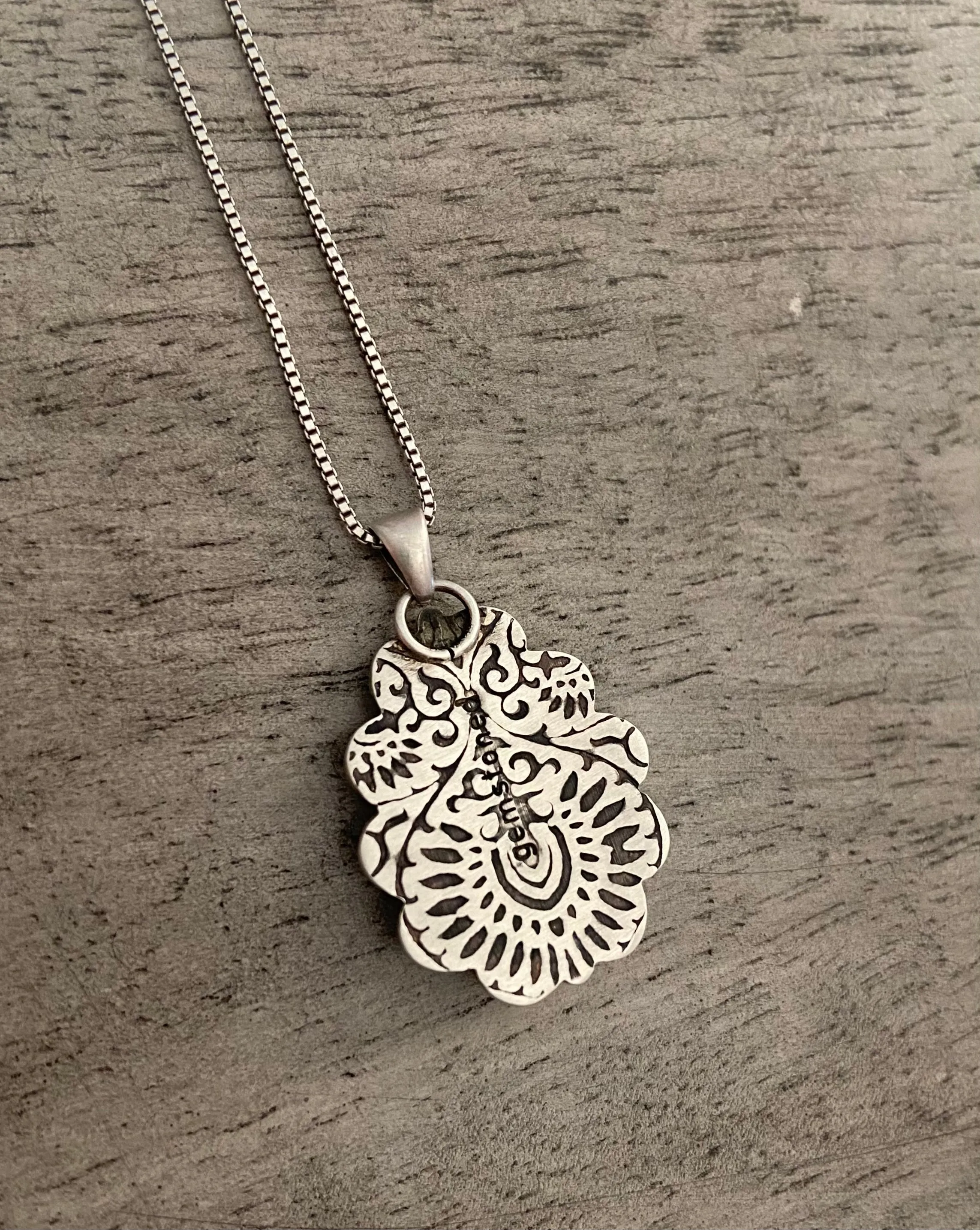 Garnet Pendant