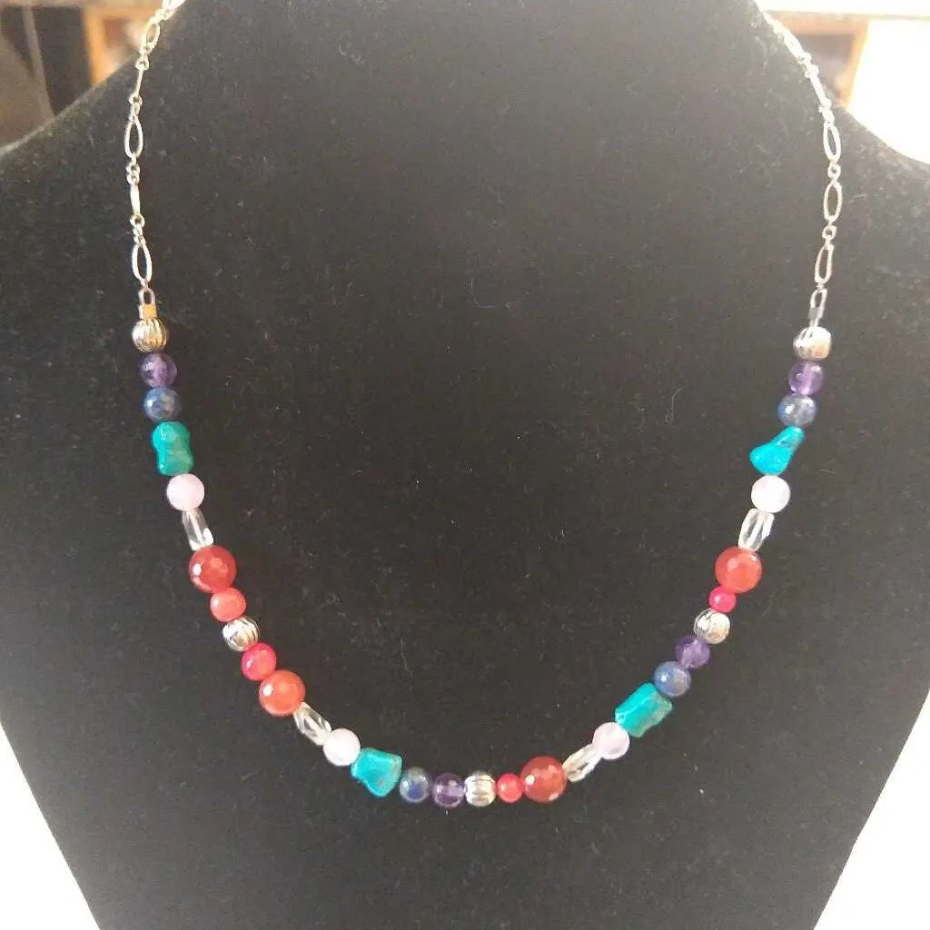 Gemstone Chakra Necklace