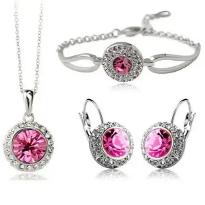 Gemstone jewelry set