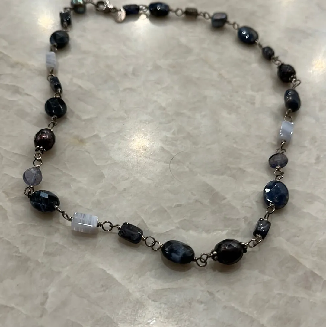 Gemstone necklace