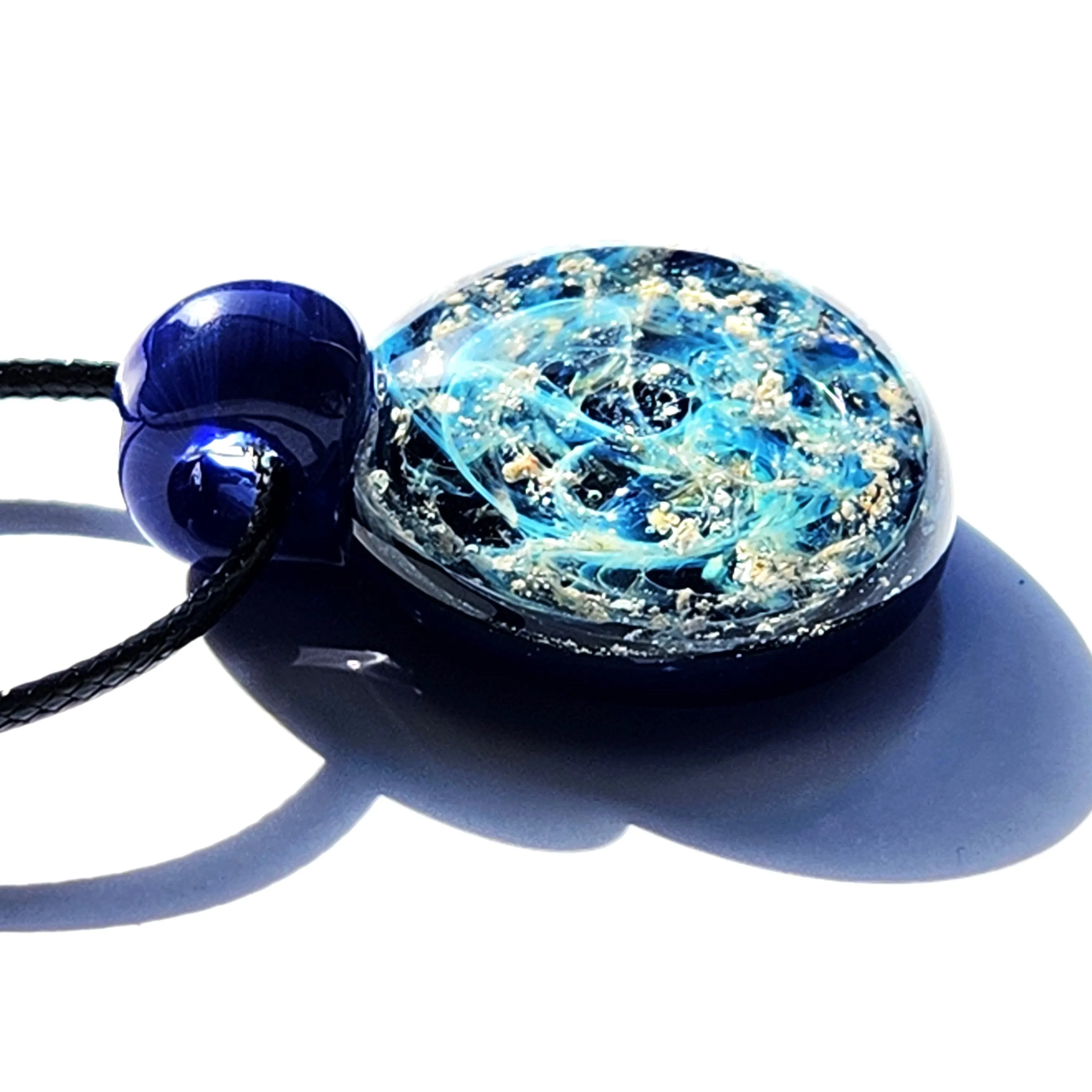 Glass Cremation Jewelry - Galaxy - Original