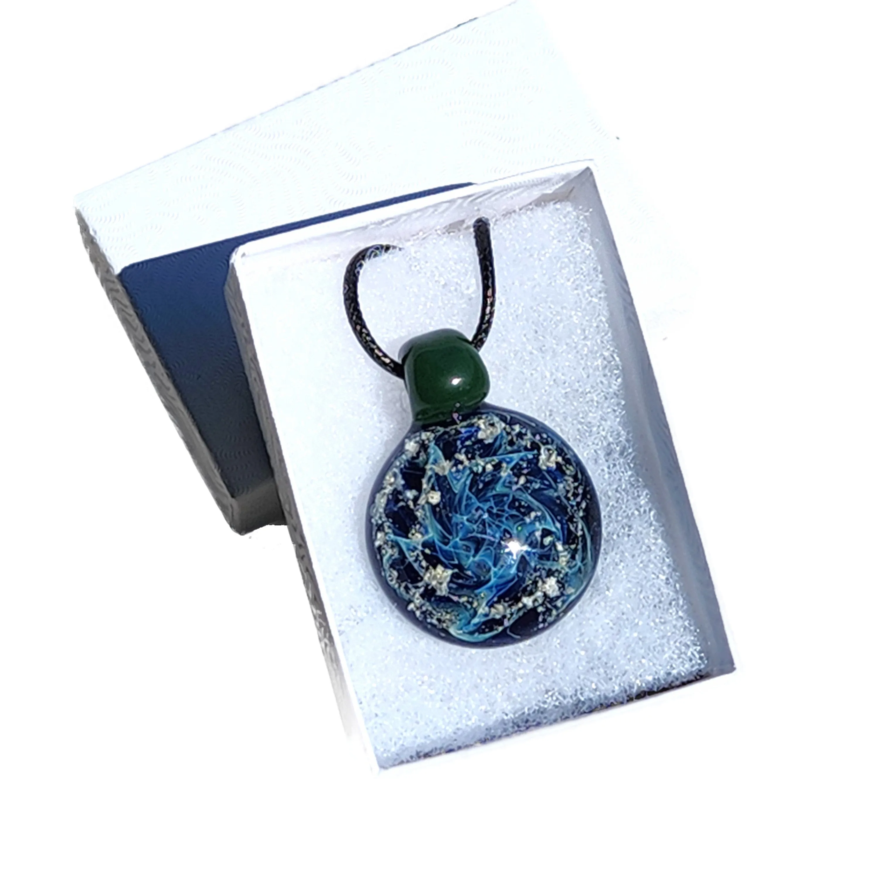 Glass Cremation Jewelry - Galaxy - Original