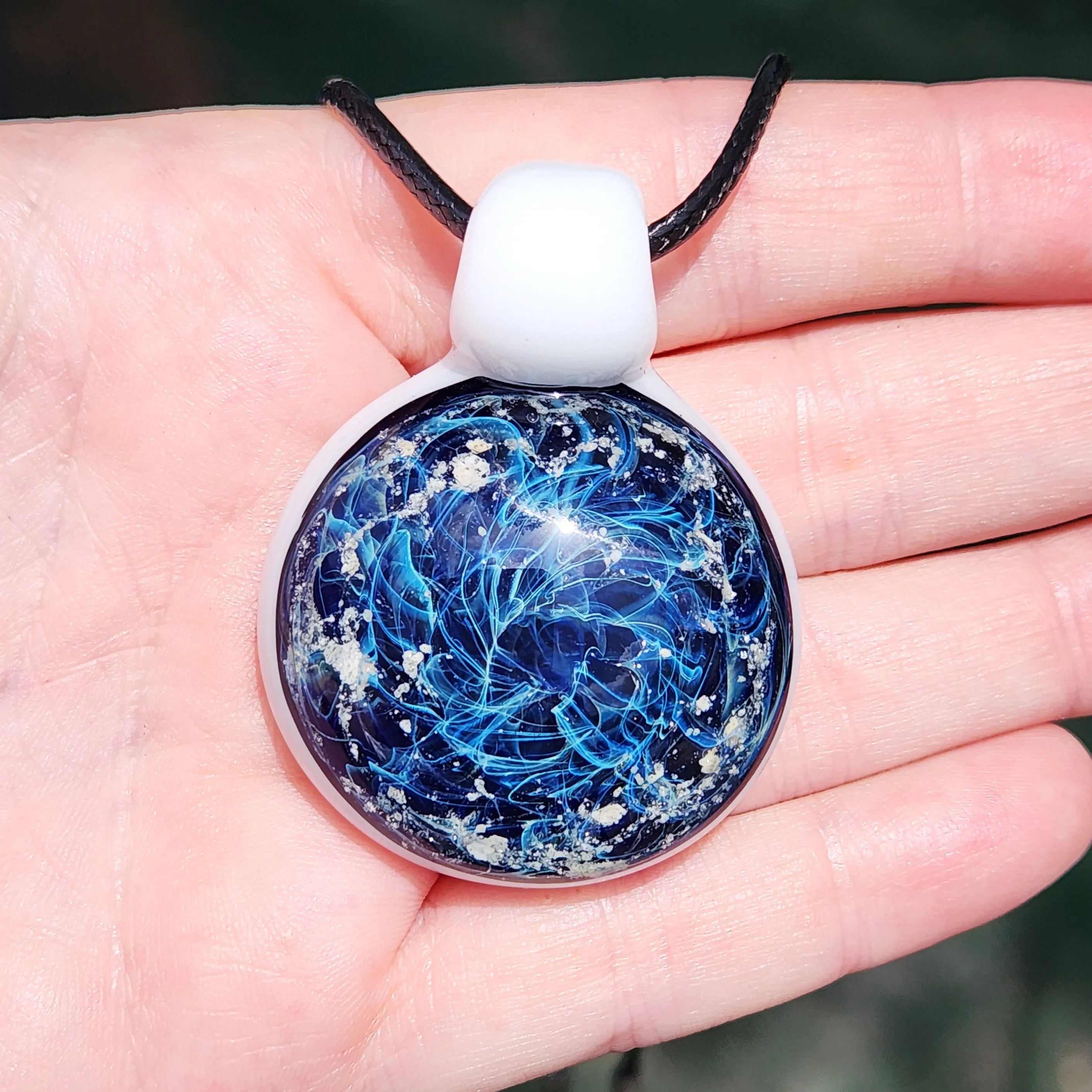 Glass Cremation Jewelry - Galaxy - Original