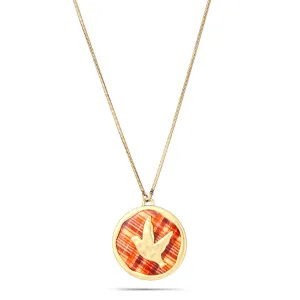 GOLD CORAL  NECKLACES #2210R1301 (1A10/10C3)