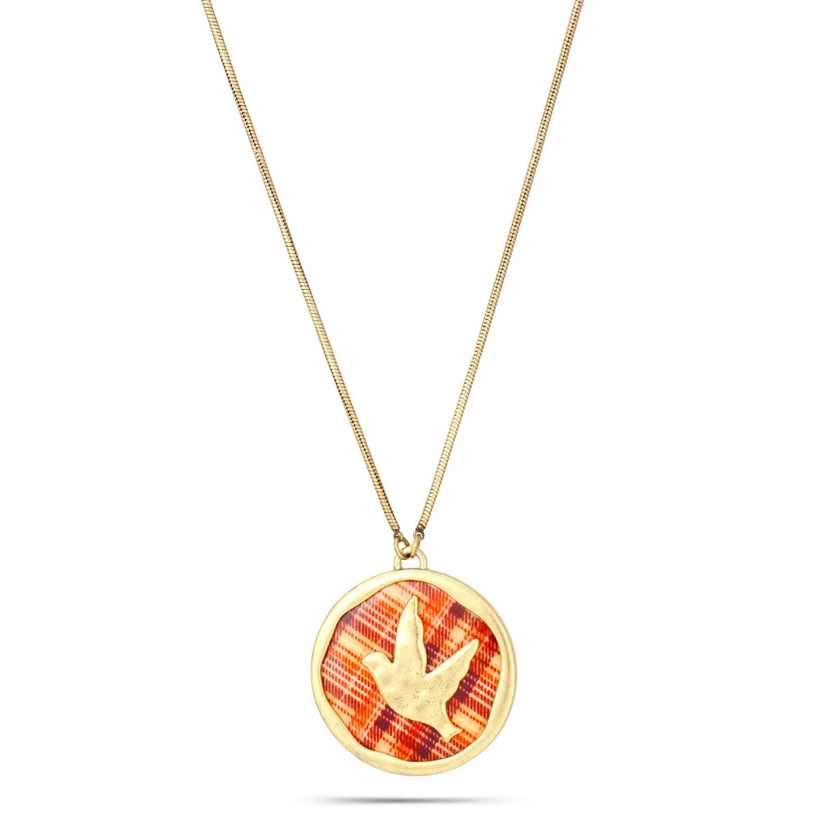GOLD CORAL  NECKLACES #2210R1301 (1A10/10C3)